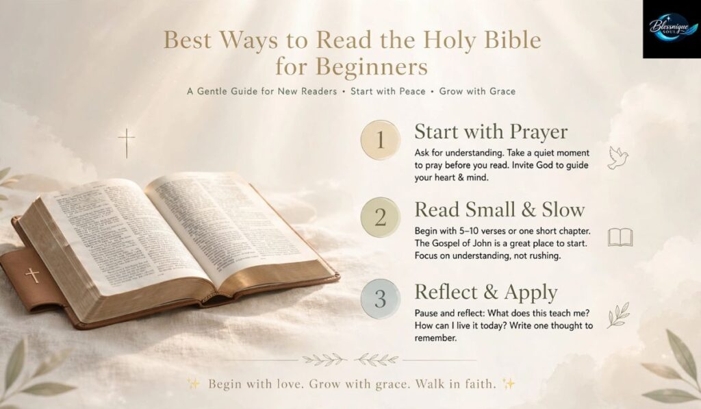 Best Ways to Read to the Holy Bible for Beginners