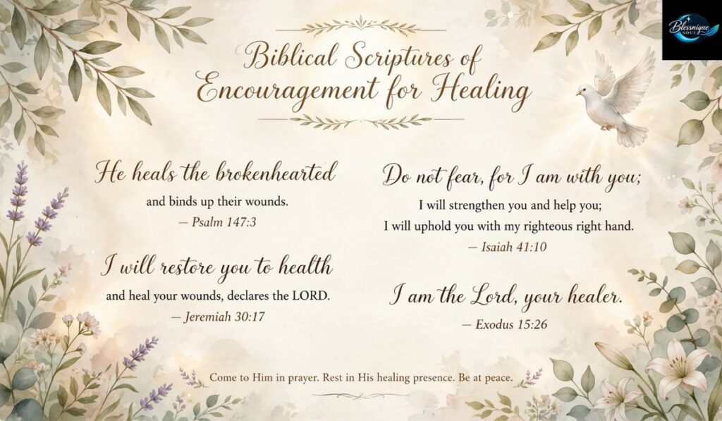 Biblical Scriptures of Encouragement for Healing