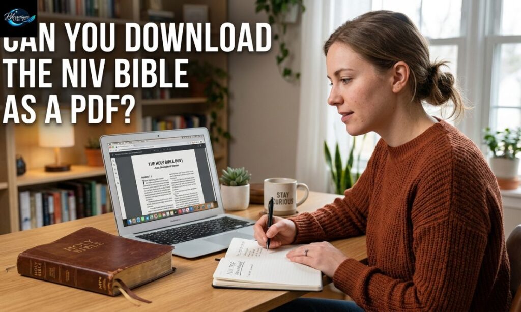 Can You Download the NIV Bible as a PDF?