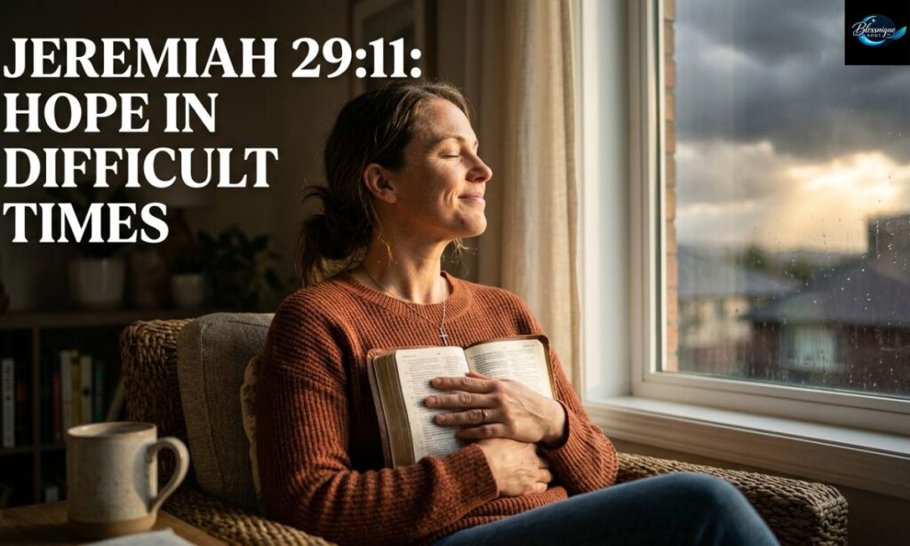 How Jeremiah 29:11 Gives Hope During Difficult Times