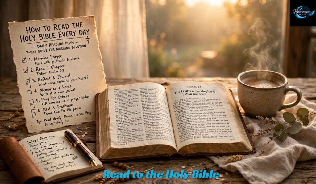 How to Read to the Holy Bible Every Day