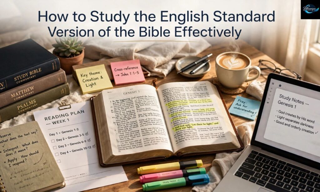 How to Study the English Standard Version of the Bible Effectively